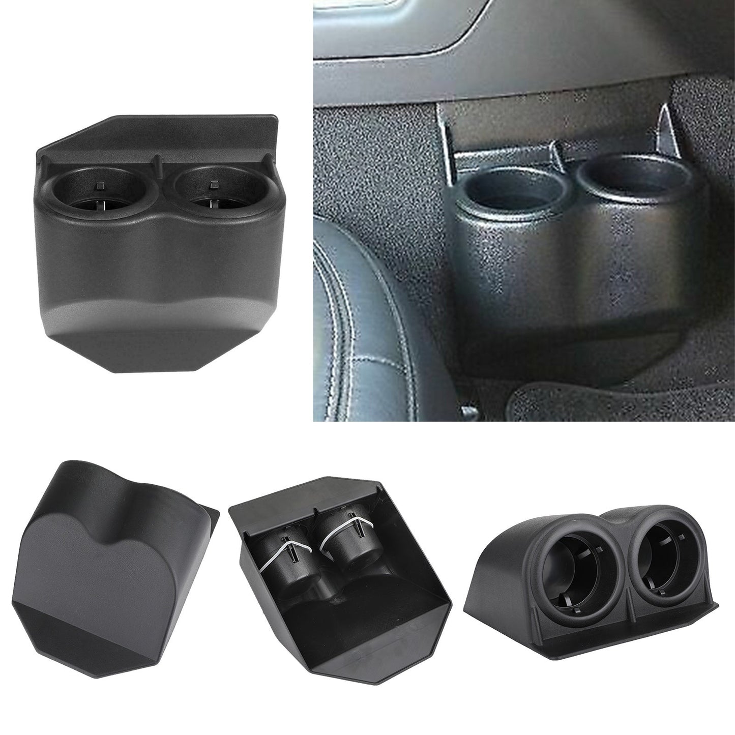 1997-2013 Corvette C5 C6 Car Cup Holders Water Bottle Dual Cup Holders