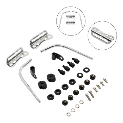 Windshield Mounting Bracket Universal Motorcycle Retro Cafe Racer Headlight