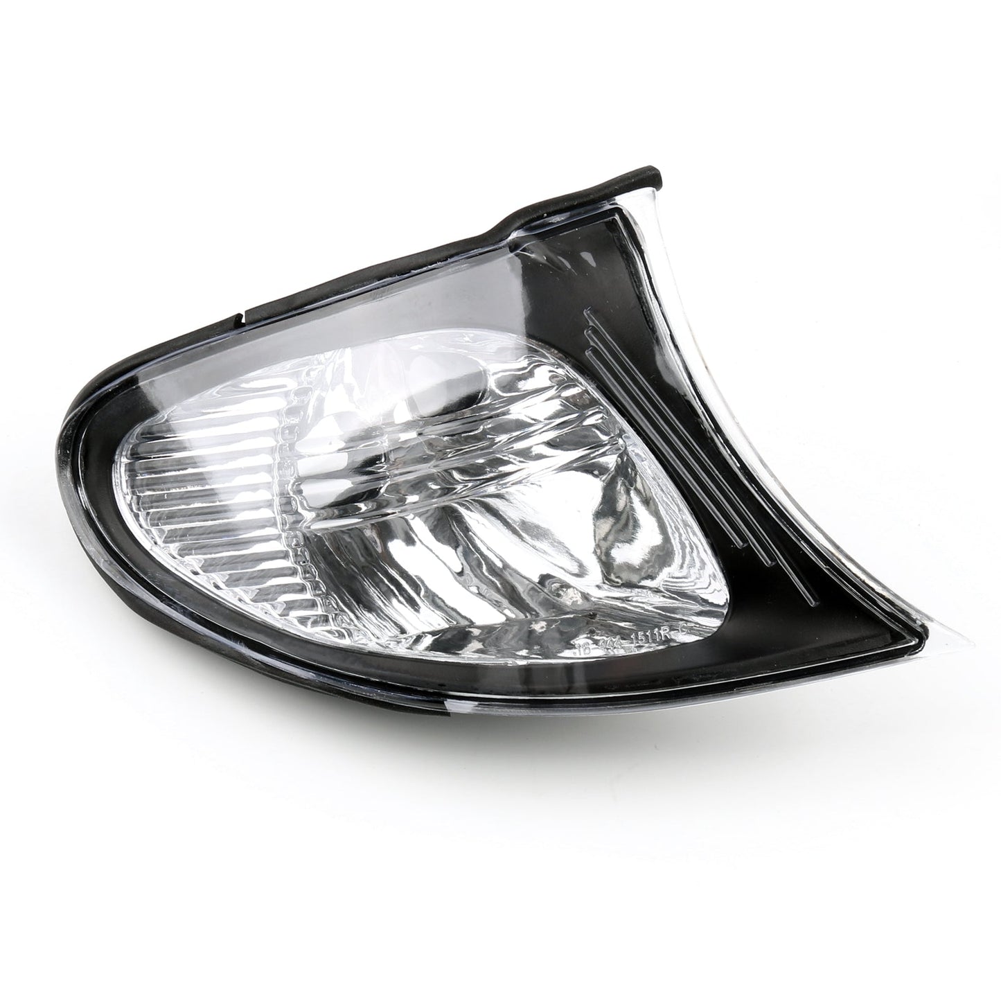 Feux d'angle européens pour BMW Série 3 E46 4 portes 02-05 - Transparents avec garniture fumée
