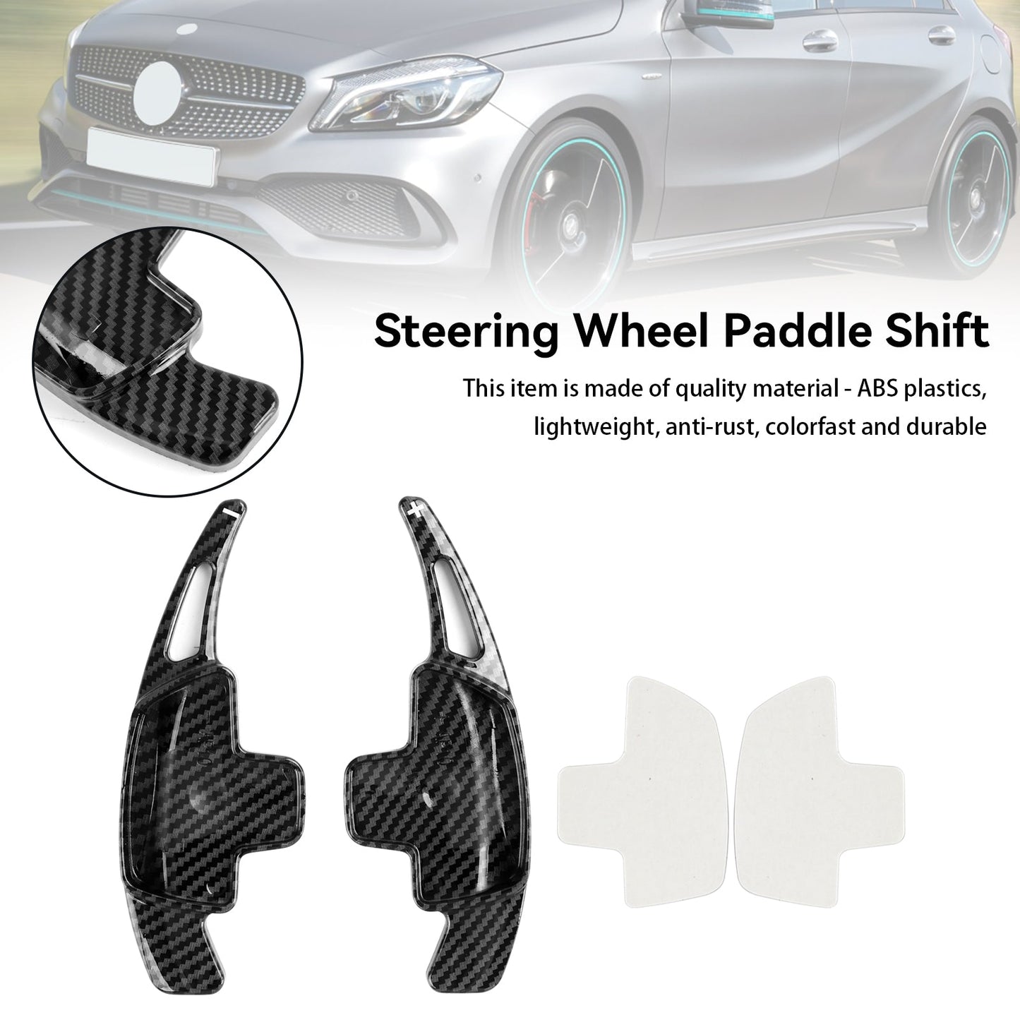 Extensión de palanca de cambios para volante de Mercedes-Benz Clase A, Clase R, Clase V, Vito (2016-2021)
