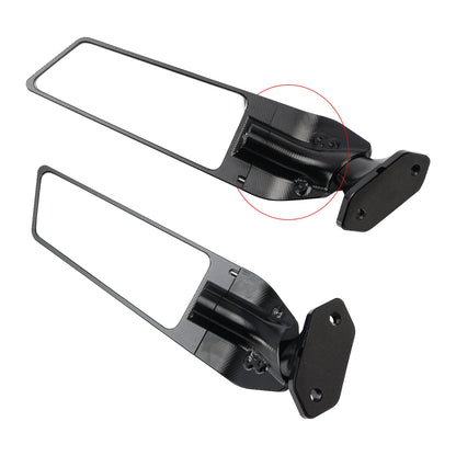 2019-2021 Kawasaki Ninja 125 650CNC Aluminum Winglet Mirror Wing Mirror