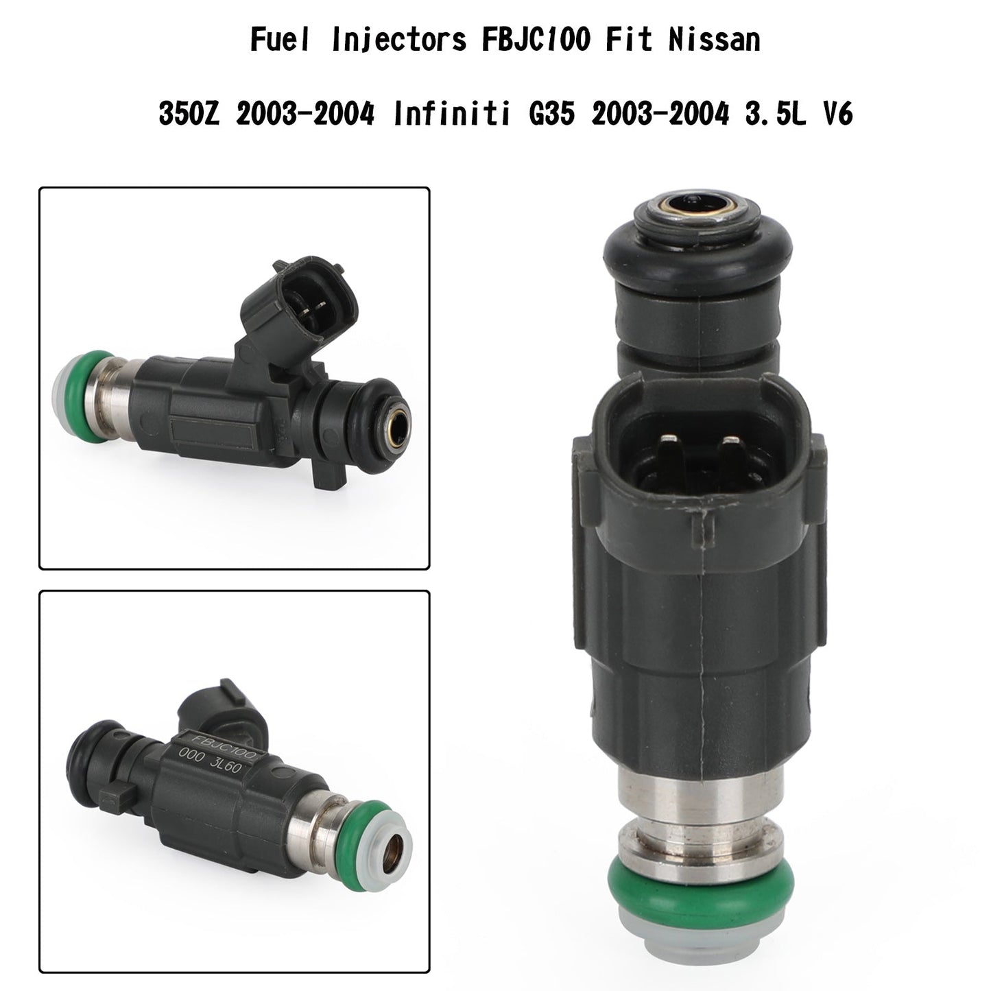 Injecteurs de carburant Nissan 350Z 3,5 L V6 2003-2004 1 pièce/6 pièces FBJC100 FBJC-100 842-12240 84212240