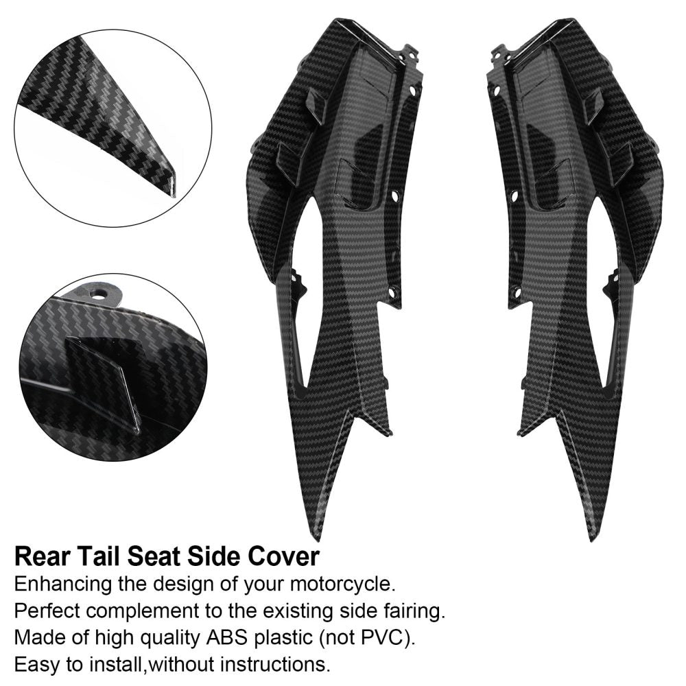 Carbon Rear Tail Seat Side Cover Fairing For Yamaha MT-09 FZ09 2017-2021