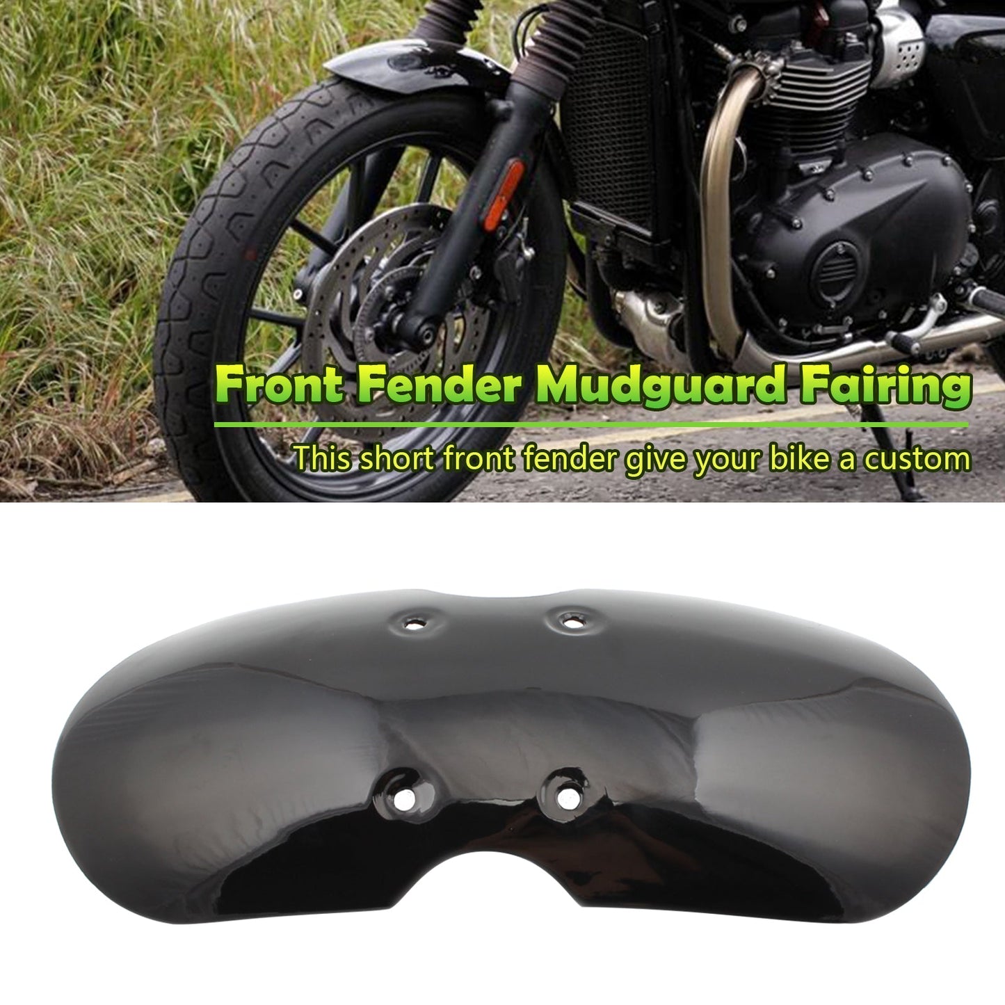 Guardabarros delantero para Bonneville T100 Scrambler Thruxton 2001-2016