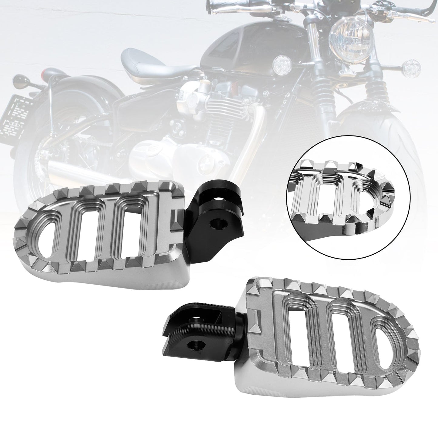 Reposapiés delanteros Bonneville Bobber 2017-2023 Rocket 3R 2020-2023