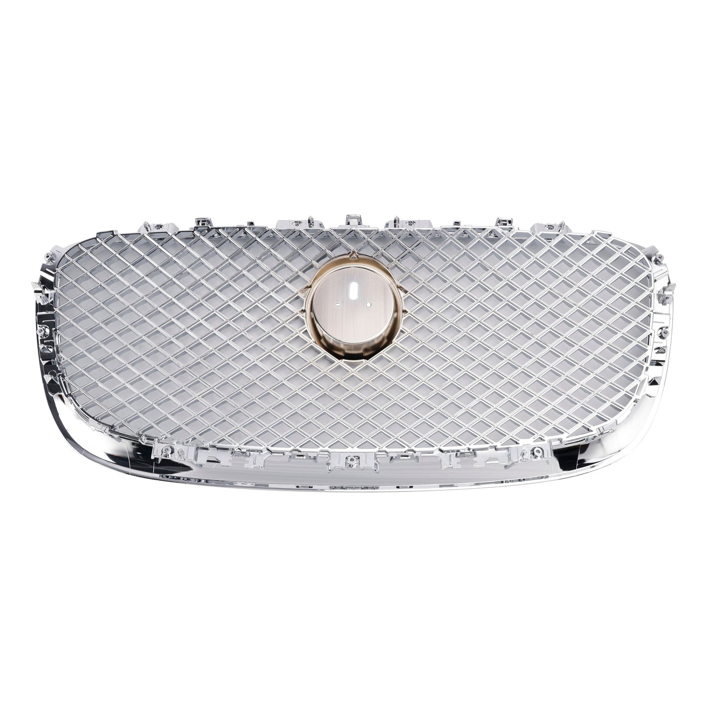 2012-2015 Jaguar XF XF-R Style Front Bumper Grill Grille Chrome