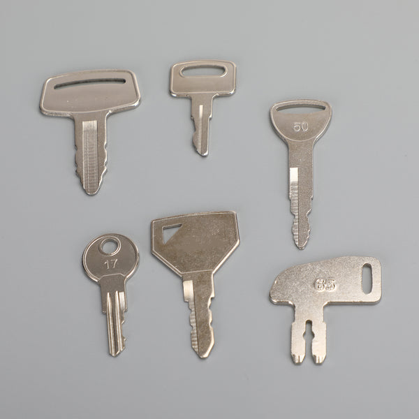 Juego de 30 llaves de encendido para maquinaria de construcción pesada para Cat JD Komatsu Volvo Laser