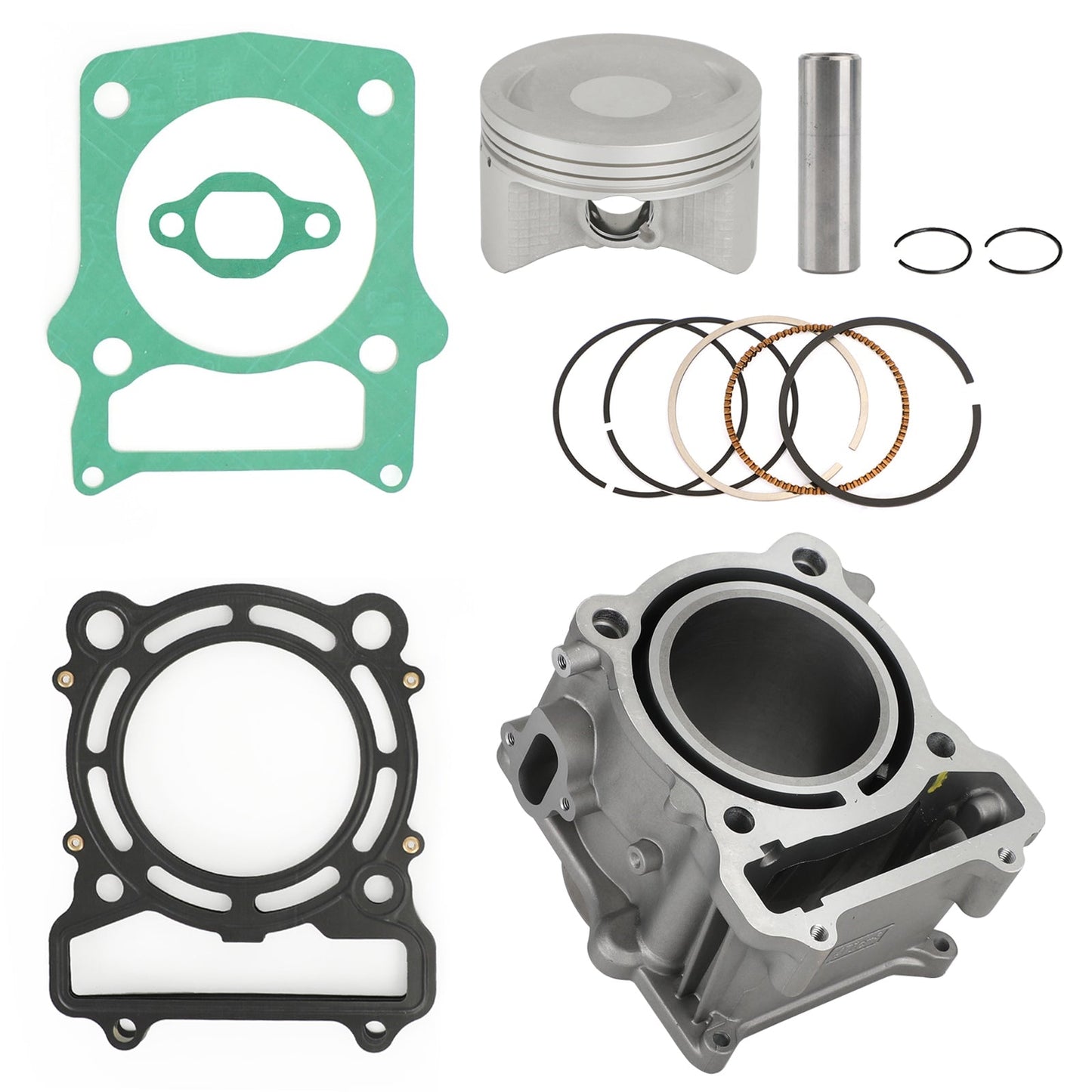 84.5mm 471CC Jug Cylinder Piston Gasket For HiSUN MSU TSC Cub Cadet 500cc Top End Kit