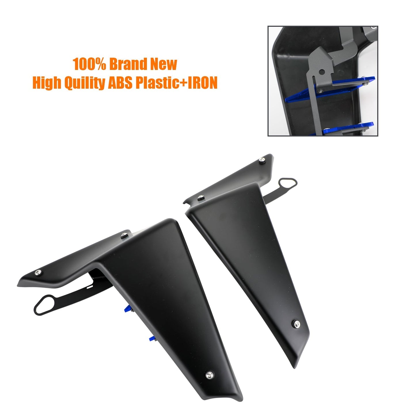 Déflecteurs d'ailes aérodynamiques latéraux pour YAMAHA MT-09 SP FZ09 2021-2022