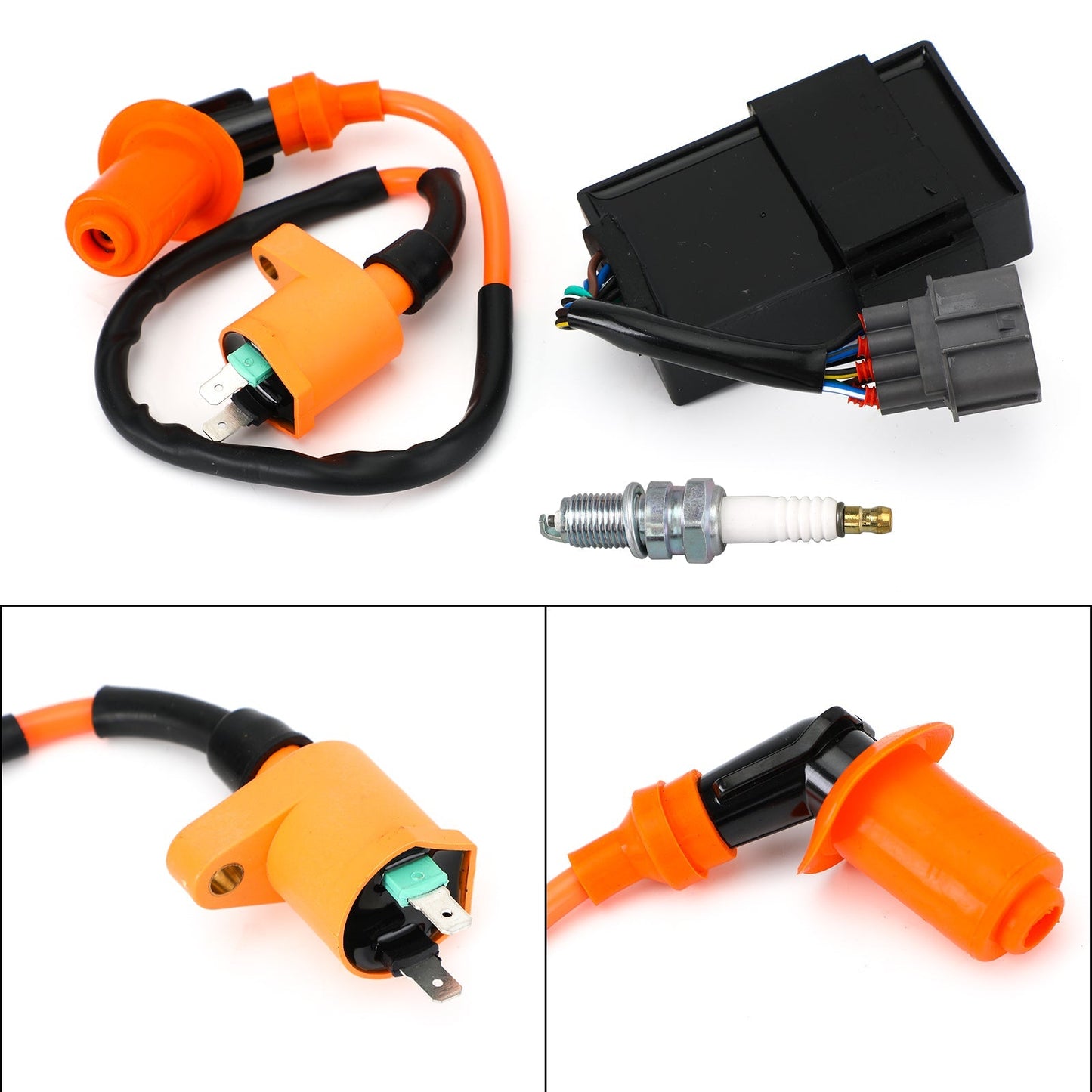 Ignition Coil Spark Plug CDI Fit For For Honda FourTrax 300 TRX300FW 4x4 TRX300 2x4 1998-2000