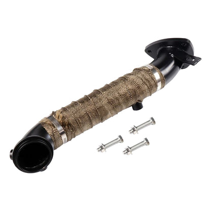 2011-2014 Sierra GMC 2500 HD 6.6L Duramax 3" Turbo Exhaust Downpipe Black