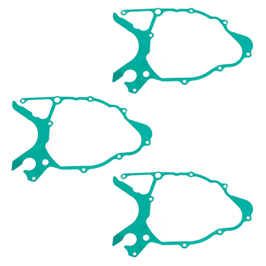 3 juntas de tapa de cárter de motor izquierda Yamaha TW200E TW125 TW200 TRAILWAY TW225E (1987-2022) 3AW-15451-00 01 02 03