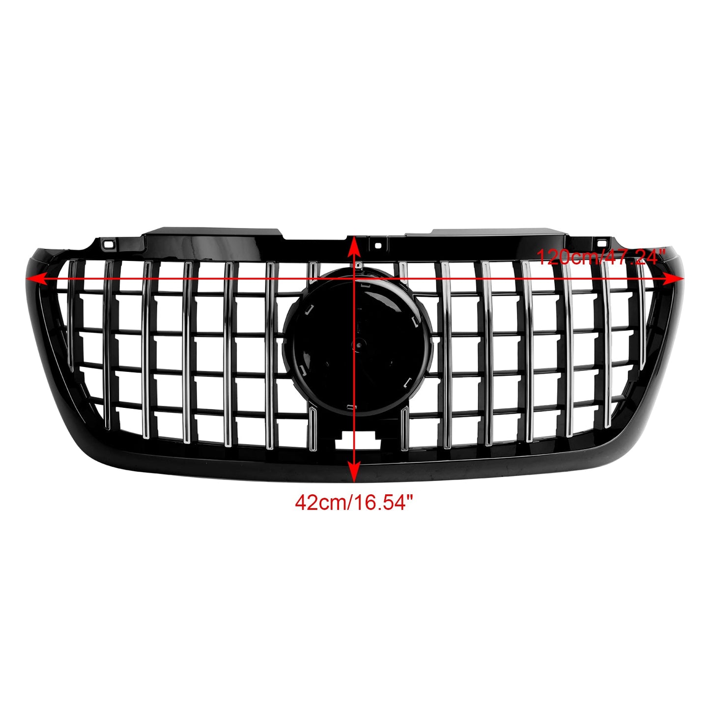 2018.2-2023 Mercedes Benz Sprinter W907 W910 1500 2500 3500 AMG Style Front Bumper Grill Black Grille