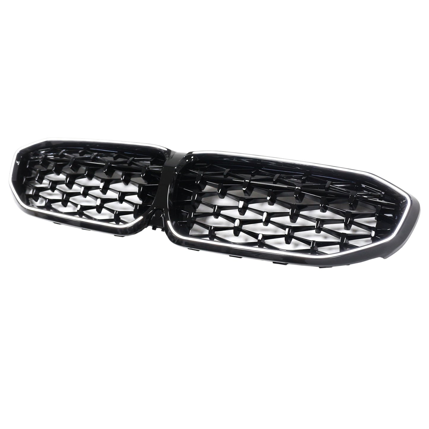 2019-2022 BMW 3 Series G20 Black Diamond Kidney Grille Grill 51138072085