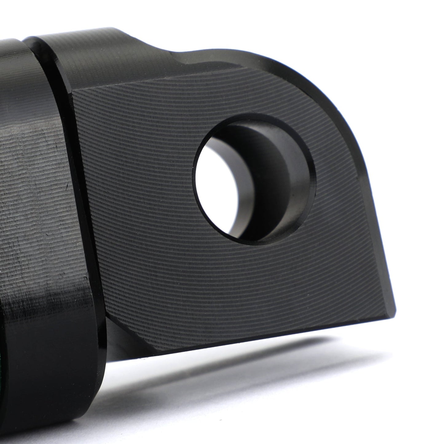 Repose-pieds avant noirs pour Kawasaki Z300 15-18