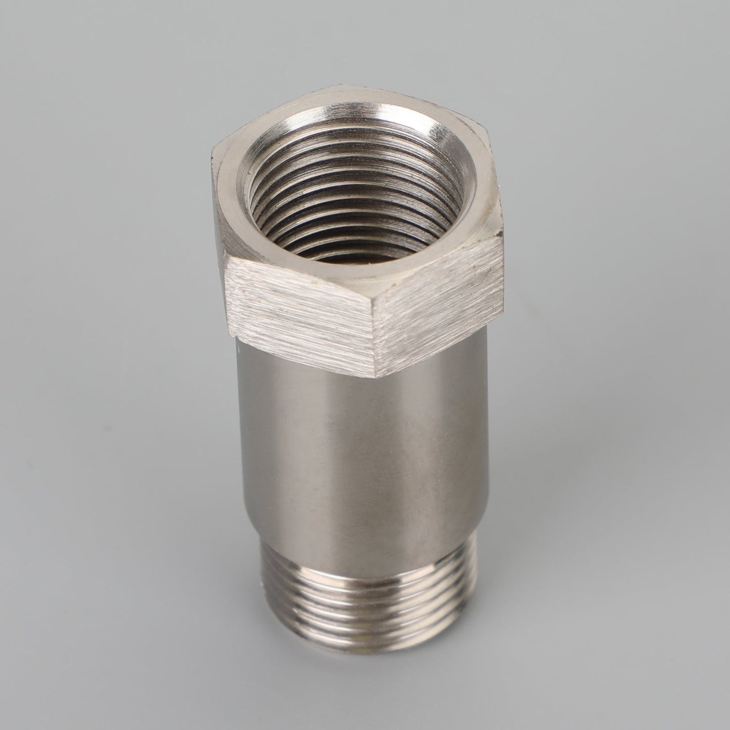 4 piezas de extensor de tubo de prueba de sensor, adaptador espaciador M18 x 1,5, tapón de 45 mm