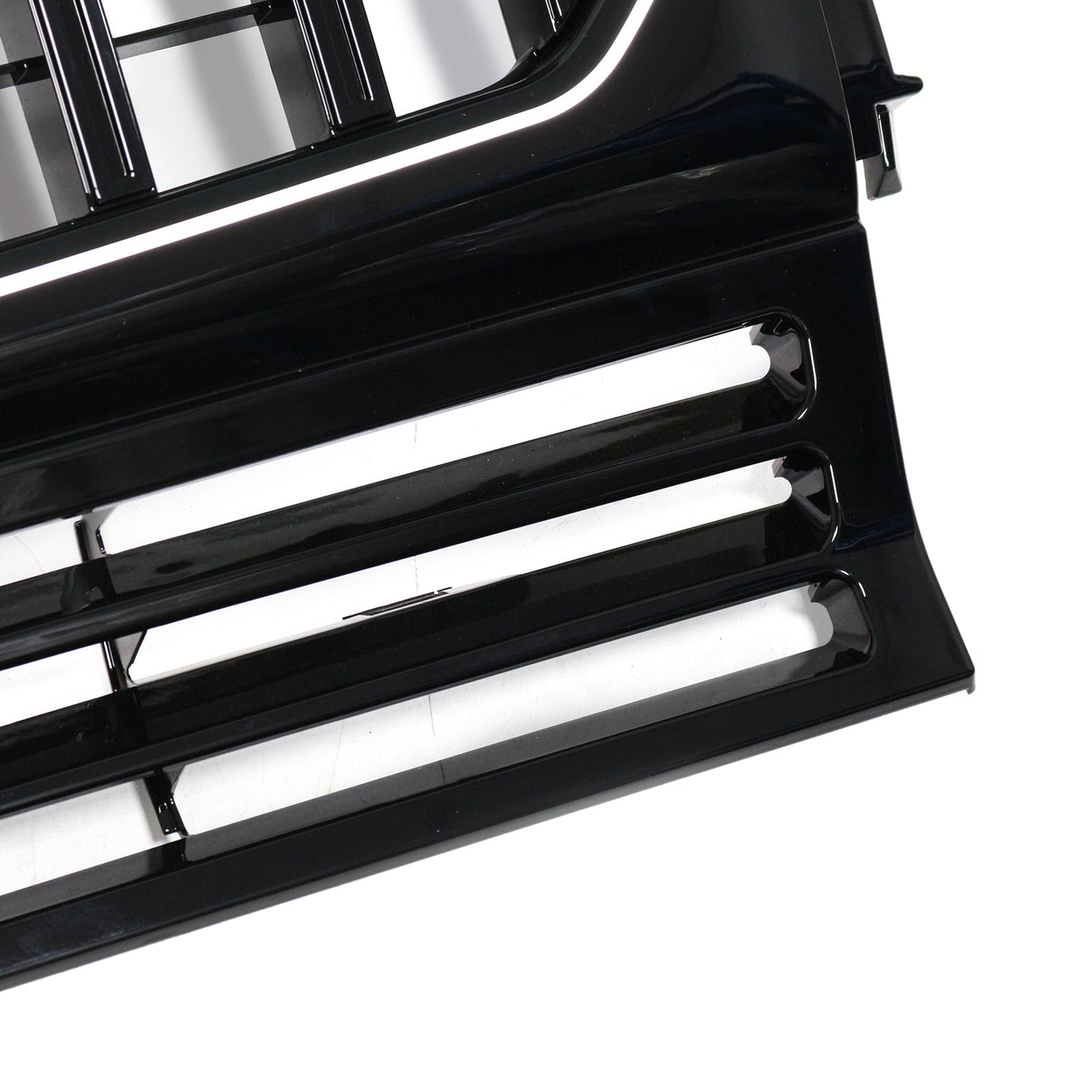 1990-2018 Mercedes Benz G-Class W463 Gloss Black Front Bumper Grill Grille W/Led