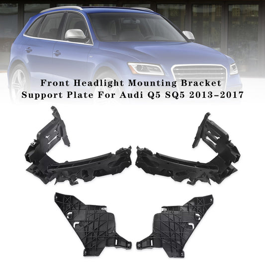 2014-2017 Audi SQ5 Front Headlight Mounting Bracket Support Plate 8R0805607A 8R0805608A