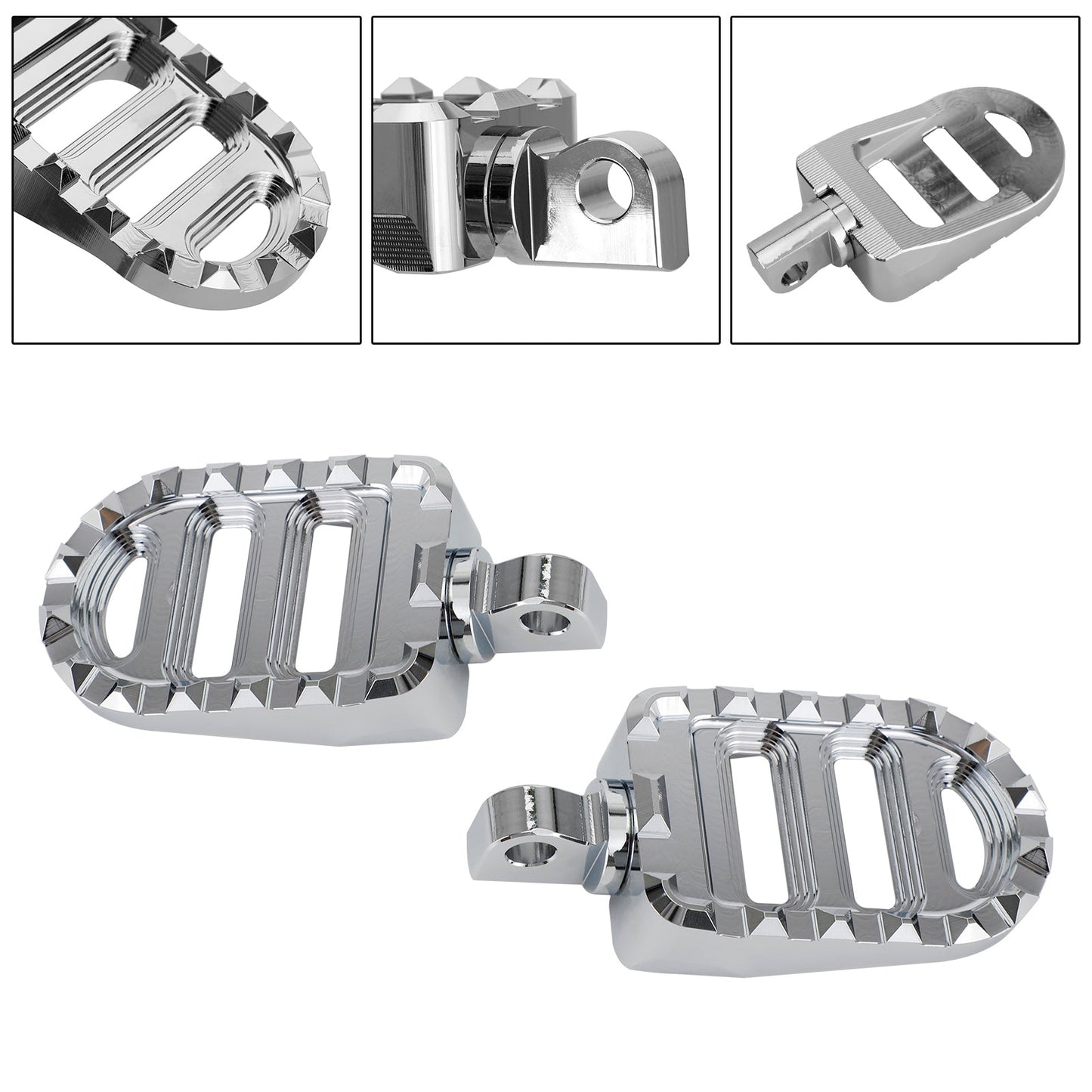 Repose-pieds avant pour Dyna Sportster 883 Electra Glide Road Glide