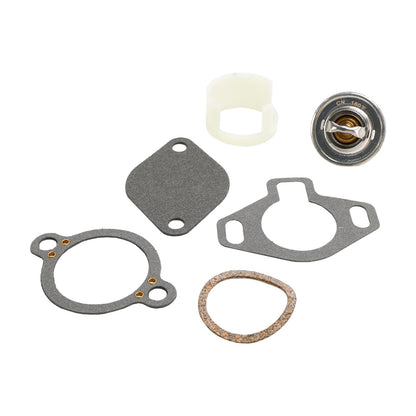 1987-1997 Mercruiser 350 MAG Serial Range: 0B525982-0F600999 Thermostat Kit 160??With Plastic Sleeve 807252Q5 807252T10