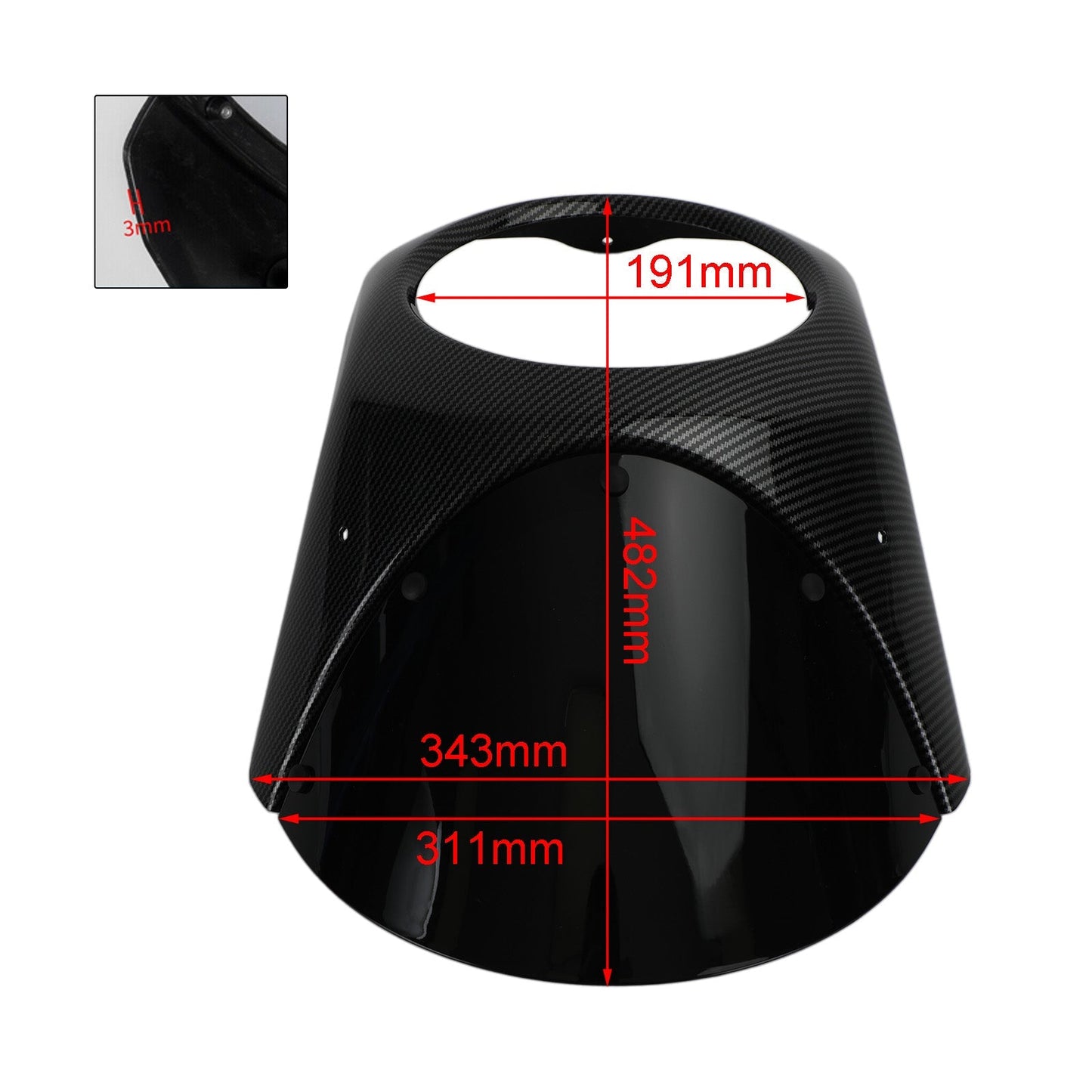 Headlight Windshield Fairing Windscreen For For Honda CB1000R CB650R 2019-2021 C