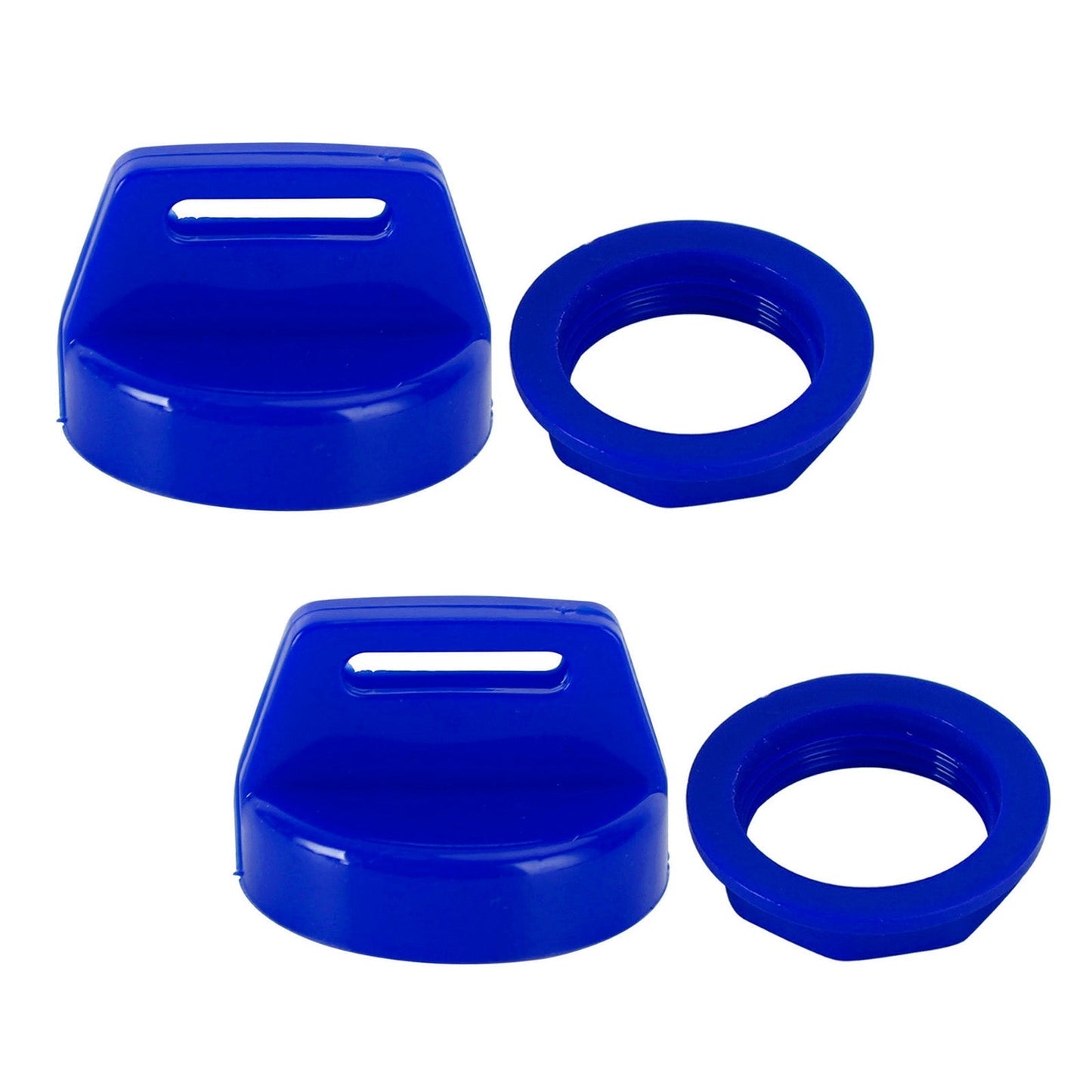2 cubiertas de interruptor de llave azules para Polaris Ranger 400, 500, 570, 800, 900, 1000, 5433534