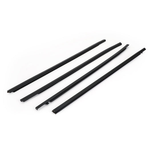 Honda Civic 2016-2021 4PCS Weatherstrip Window Moulding Trim Seal Belt