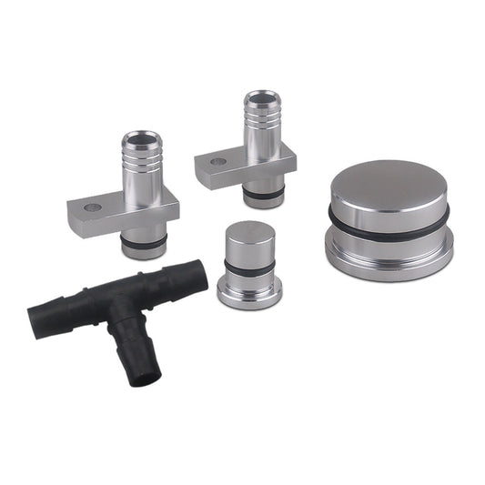 Kit de suppression de résonateur et de redirection PCV pour Duramax Diesel 6,6 L LLY LBZ LMM 2004.5-2010