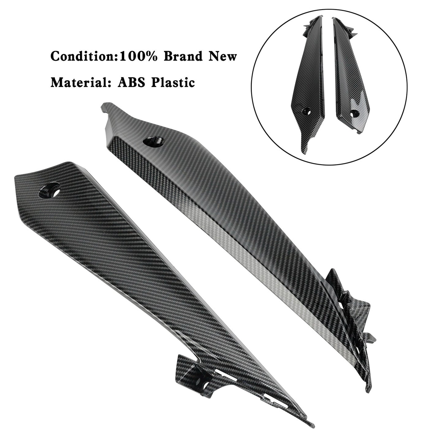 Carénages latéraux inférieurs arrière pour Suzuki GSX-S 1000 2015-2020