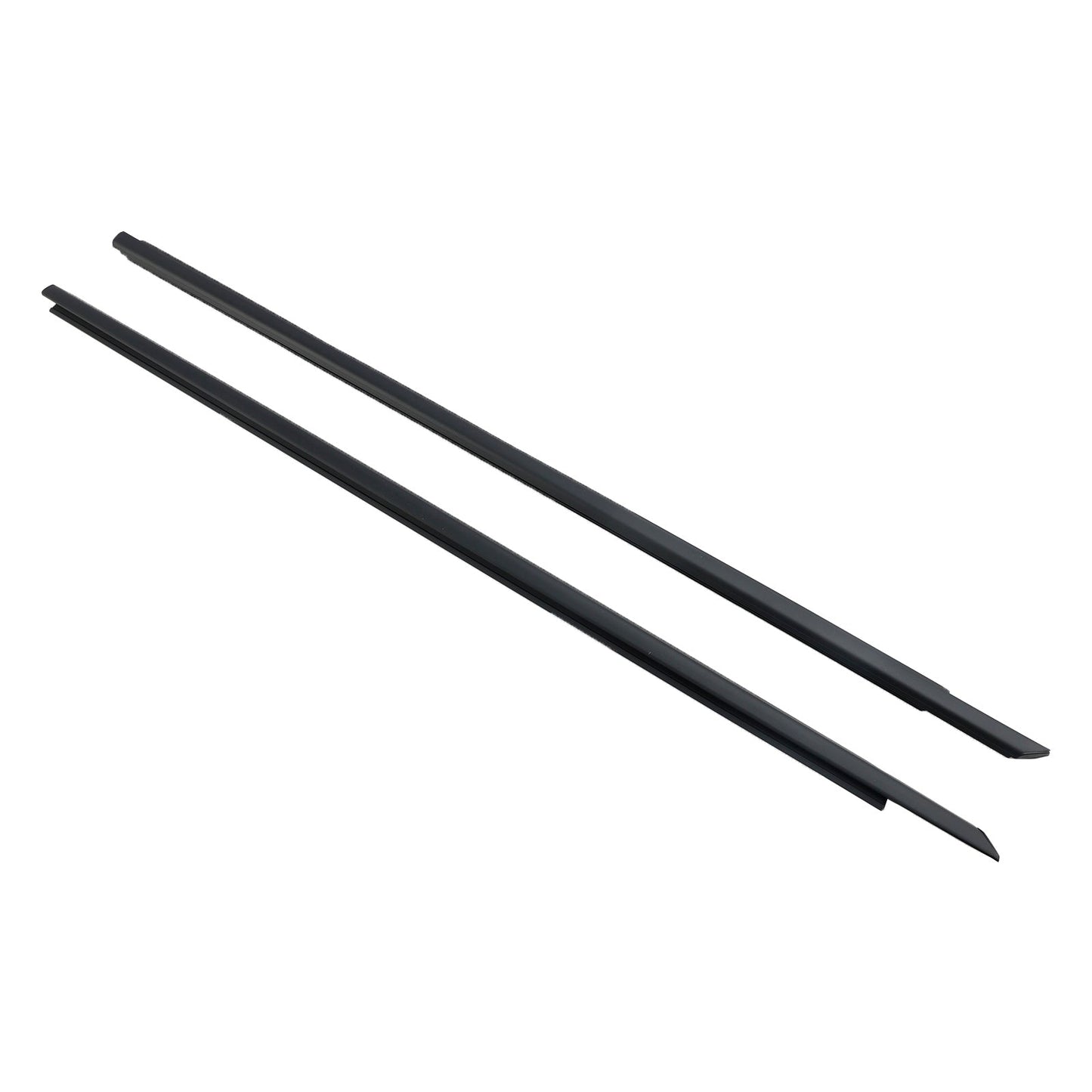 Dodge Challenger 2008-2017 Lot de 2 joints d'étanchéité pour ceinture de fenêtre de porte avant 55399123AG 55399122AG