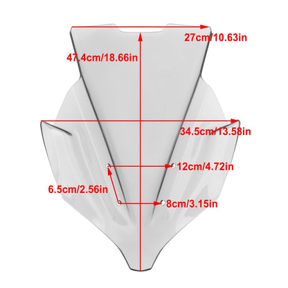 ABS Motorcycle Windshield WindScreen fit for YAMAHA MT 10 MT-10 2022