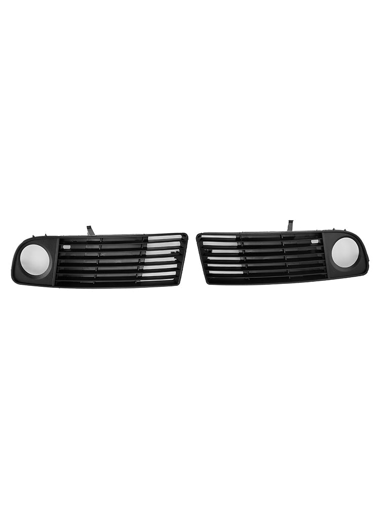 1998-2001 2PCS Front Lower Bumper Fog Light Cover Grille Fit Audi A6 C5