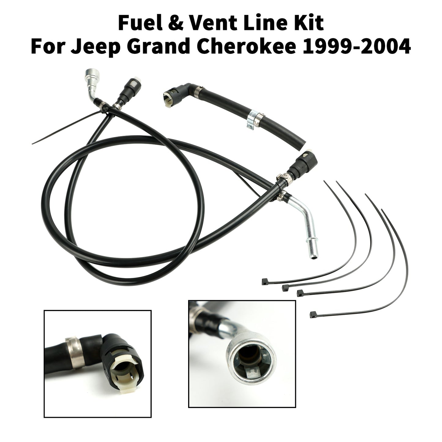 Jeep Grand Cherokee 1999-2004 : ensemble de conduites de carburant de pompe à filtre FL-FG0918 68202490A