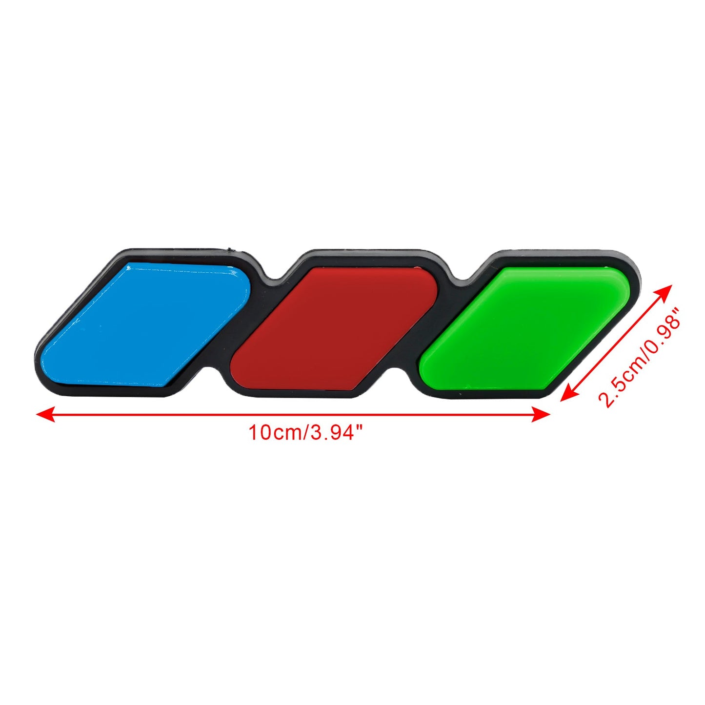 Emblème de calandre tricolore pour Toyota Tacoma TRD Tundra RAV4, accessoires de voiture