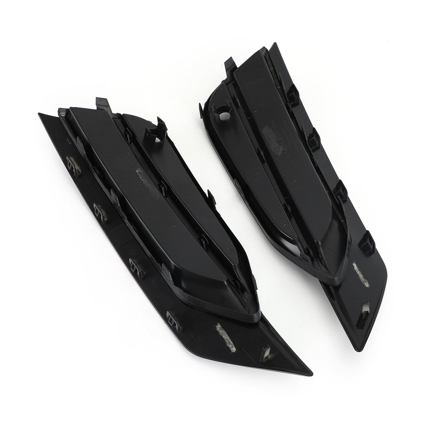 VOLVO S90 V90 2016-2019 Pair Bumper Lower Grille Gloss Black 31425447 31425446 Generic