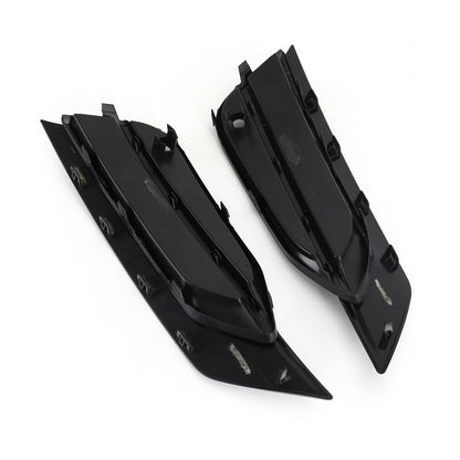 VOLVO S90 V90 2016-2019 Pair Bumper Lower Grille Gloss Black 31425447 31425446 Generic