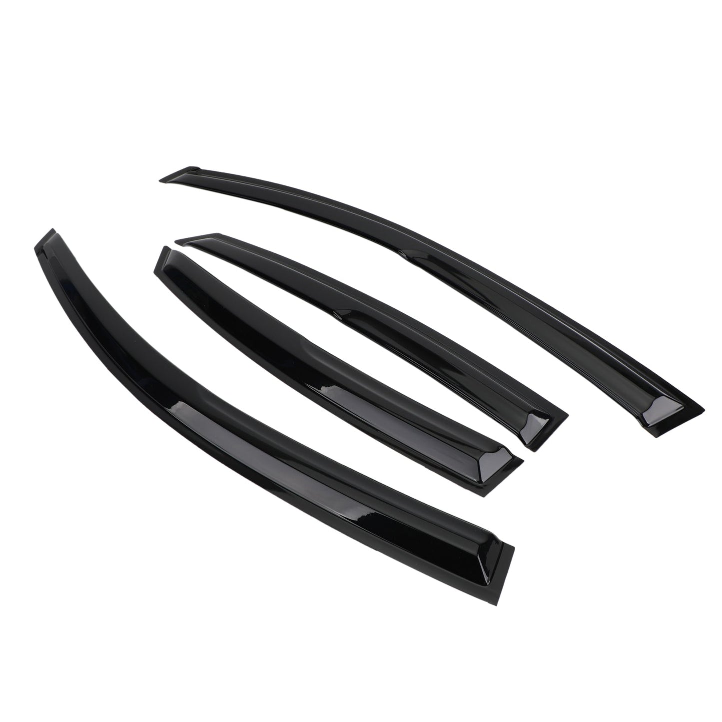 Kit de 6 pare-soleil et pare-pluie pour vitres de voiture Hyundai Accent 2018-2020