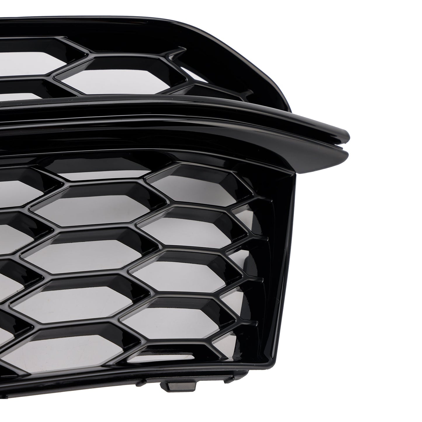 2013-2016 2PCS Front Fog Lamp Black Grille Grill Fit AUDI A5 S-Line S5