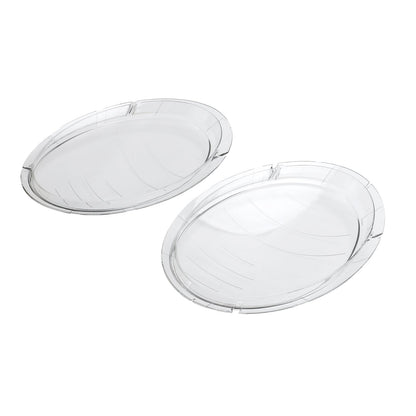 Mini Cooper R50 R53 Left +Right Headlight Lens Plastic Cover Shell 63126911701 63126911702