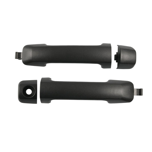 Poignées de porte extérieures noires pour Toyota Tundra 2007-2020 (69210-0C010 et 69217-0C010)