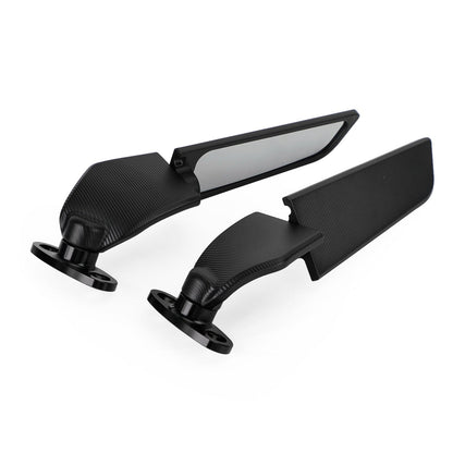 2004-2007 Honda CBR1000RR Adjustable Wing Fin Rearview Mirrors