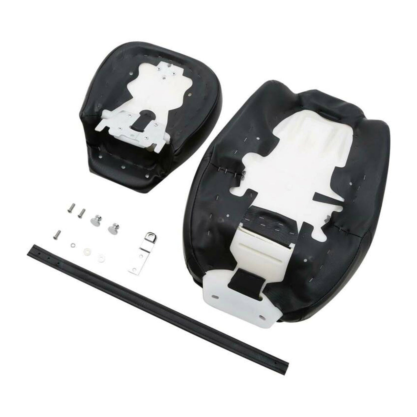 Siège conducteur passager Harley, compatible avec Harley Touring CVO Road Glide FLTR 2009-2020, noir