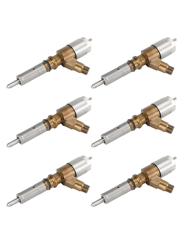 Caterpillar C6 C6.4 Engine 6PCS Fuel Injectors 3264700 10R-7675
