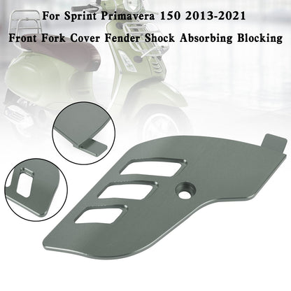 Front Fork Cover Fender Shock Absorbing Blocking For Vespa Sprint Primavera 150