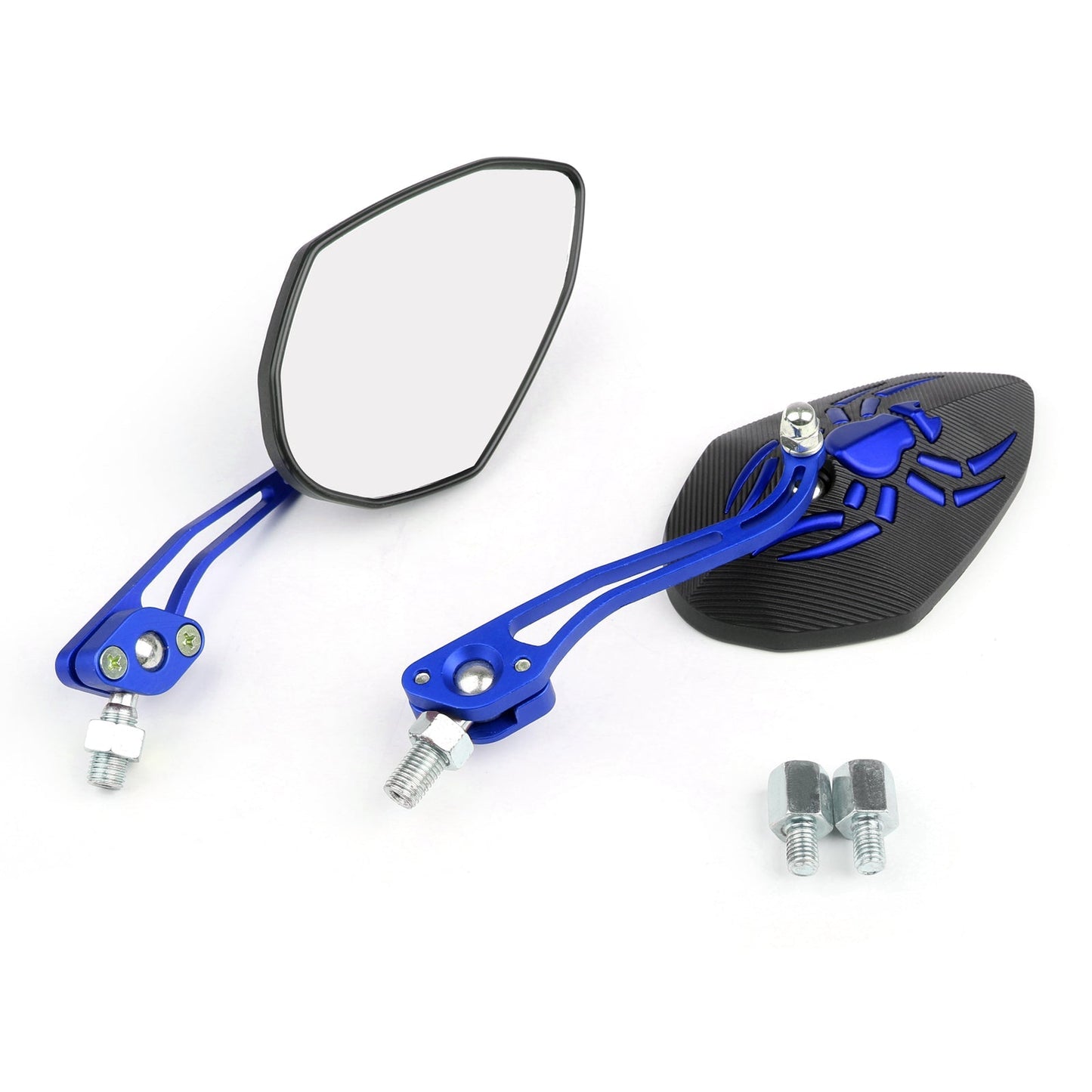 Rétroviseurs latéraux réglables universels pour moto Spider, 8 mm et 10 mm