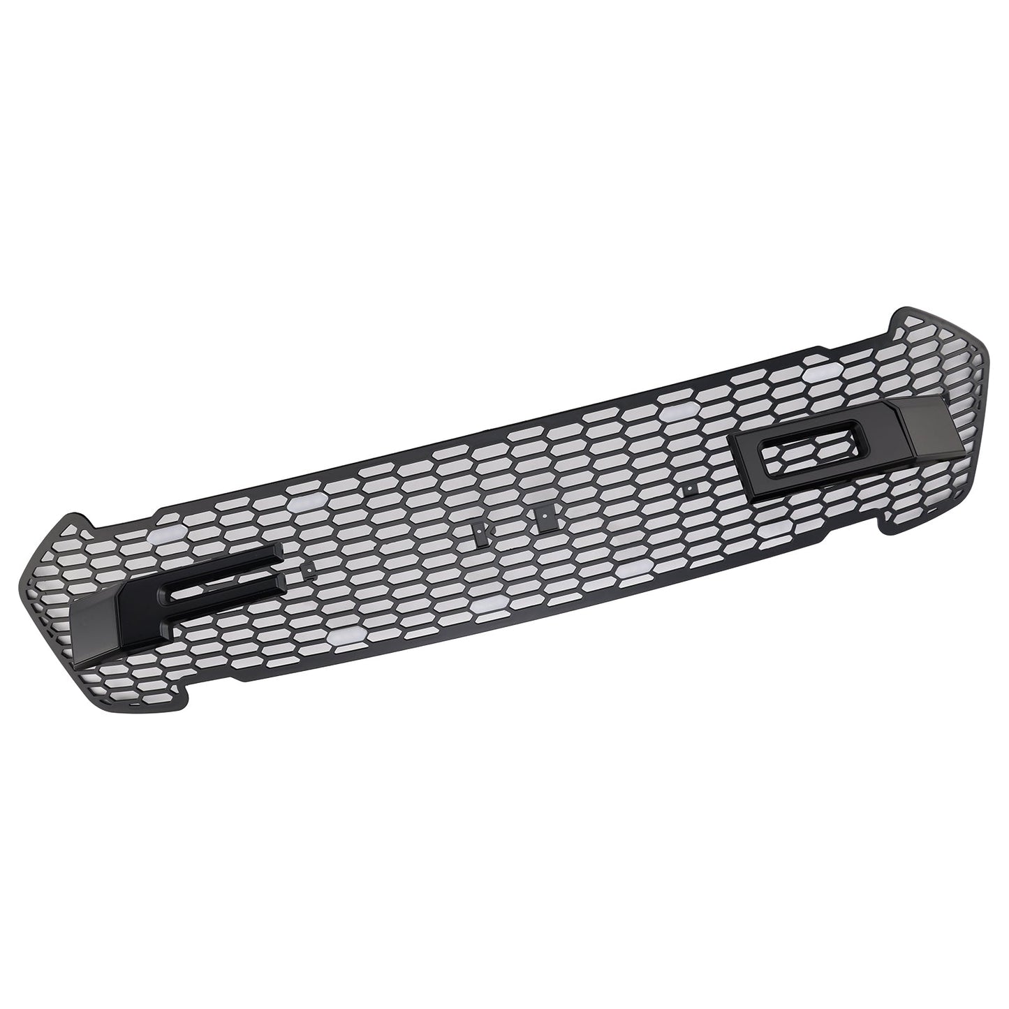 2015-2019 Matte Black Front Bumper Grill Grille Fit Ford Ranger T7 W/LED