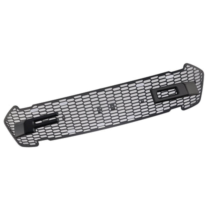 2015-2019 Matte Black Front Bumper Grill Grille Fit Ford Ranger T7 W/LED