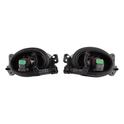 2005-2012 Mercedes SL-Class Pair Front Fog Light Lamps With Bulbs A1698201556 A1698201656