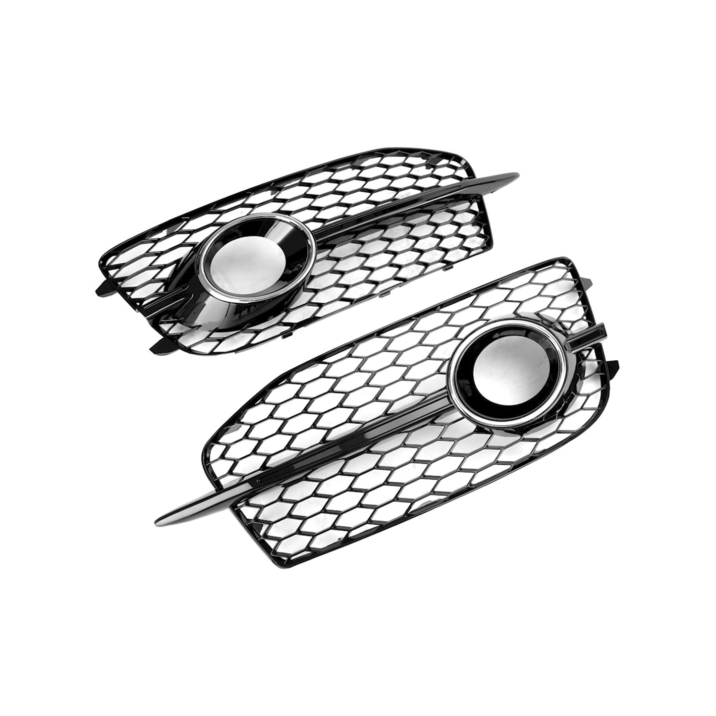 Audi 2012-2014 Q3 S-Line 8U0807682DSP9 2PCS Bumper Fog Light Grill Grille