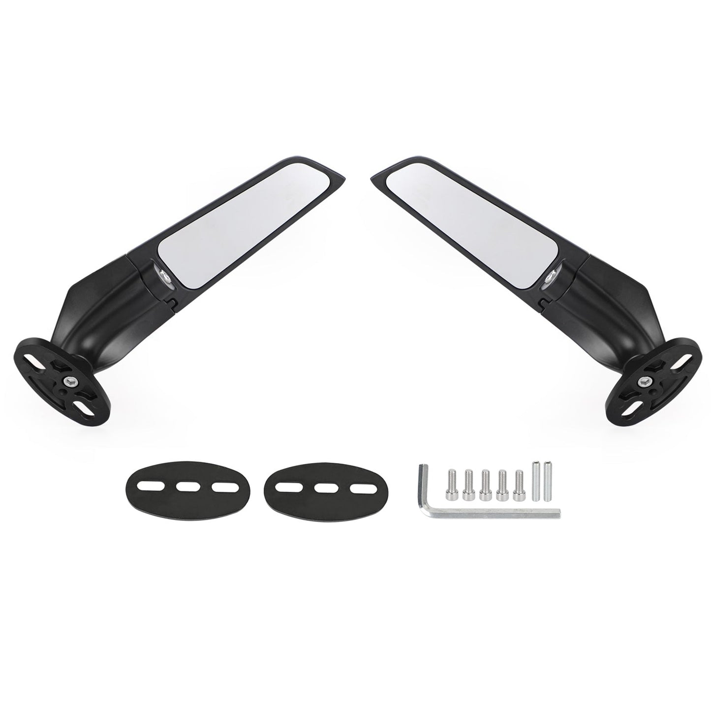 Rétroviseurs réglables à aileron pour Honda CBR600RR 2003-2017 et CBR1000RR 2004-2007